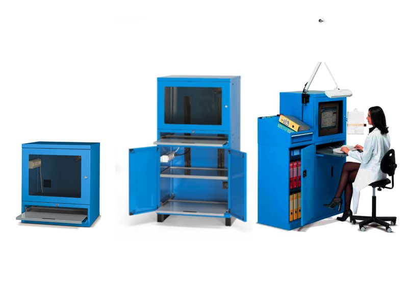 armadi porta computer per macchine utensili e produzione